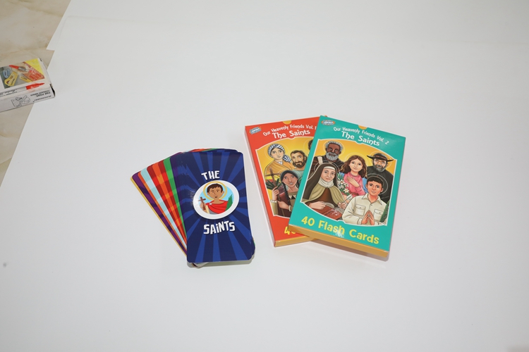 Memory cards, flash cards, prayer cards