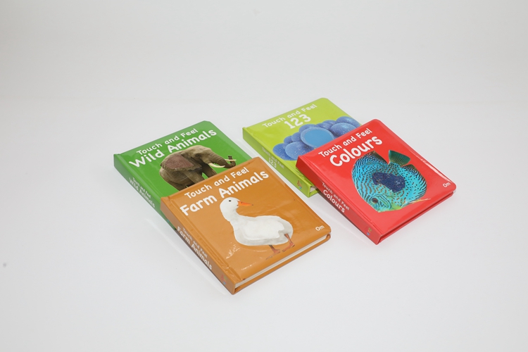 hardcover foam padded touch and feel books