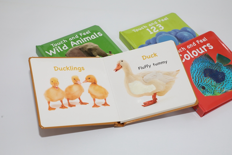 hardcover foam padded touch and feel books