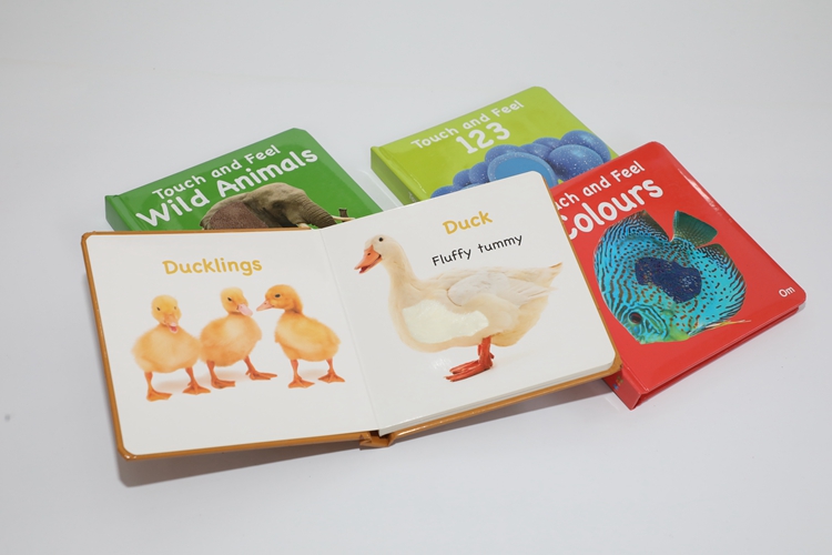 hardcover foam padded touch and feel books