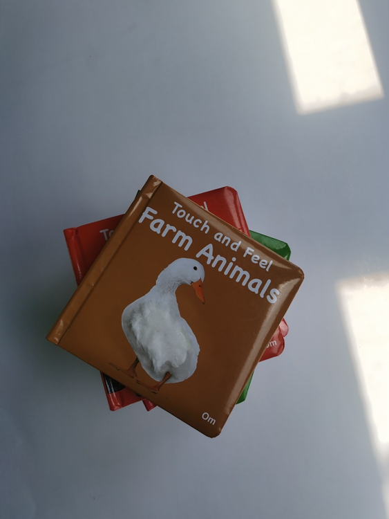 hardcover foam padded touch and feel books