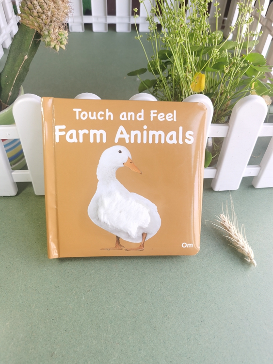hardcover foam padded touch and feel books