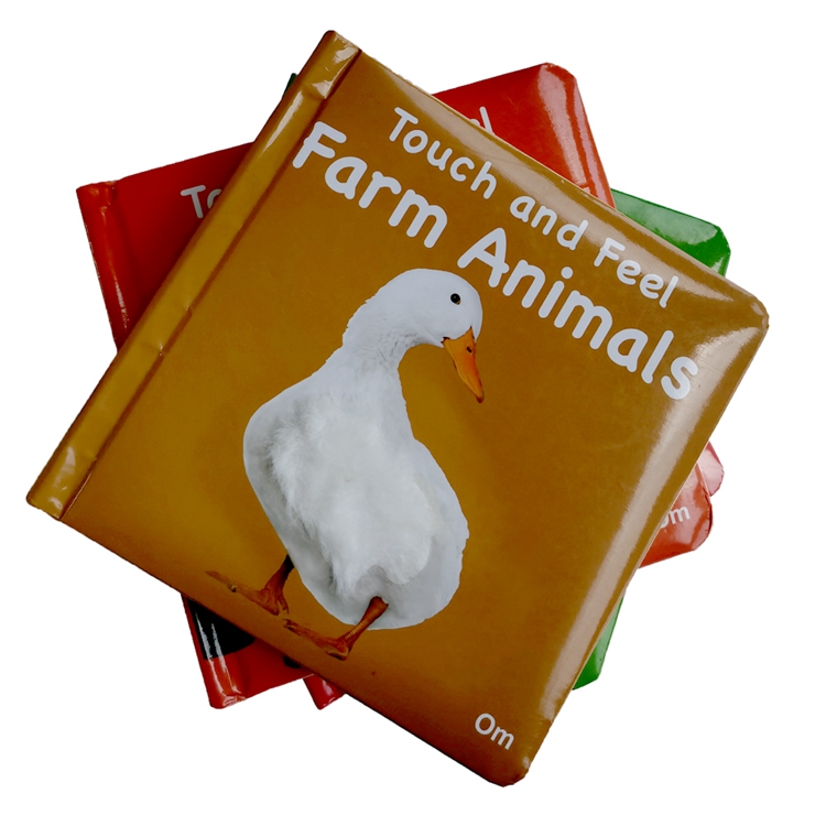 hardcover foam padded touch and feel books
