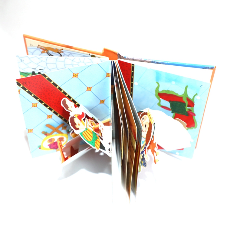 Popup foam padded hardcover books 