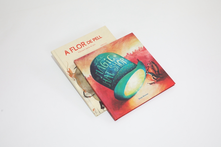story hardcover stone paper book 