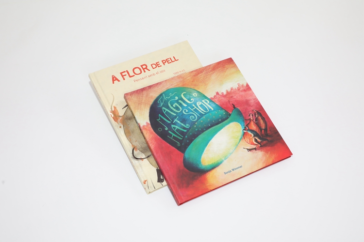 story hardcover stone paper book 