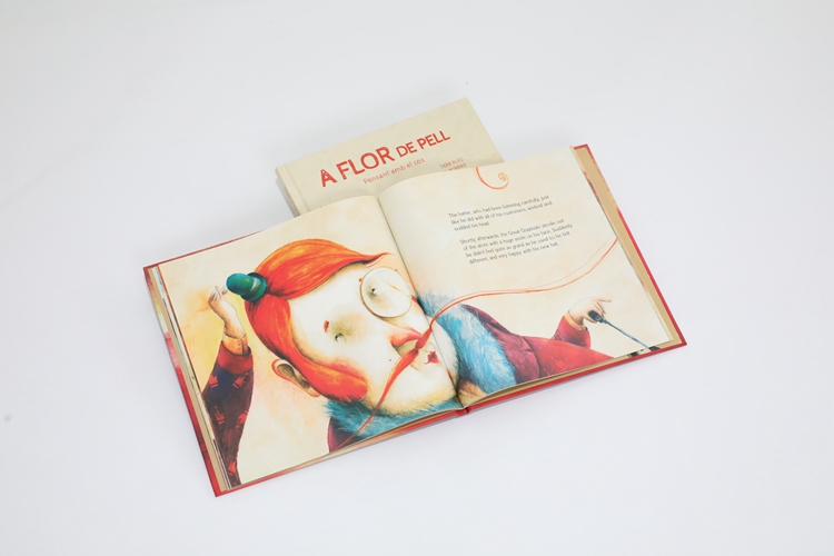 story hardcover stone paper book 