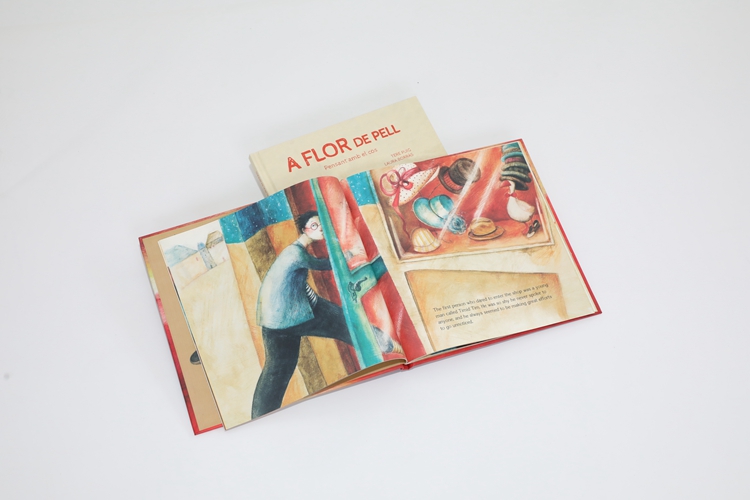 story hardcover stone paper book 