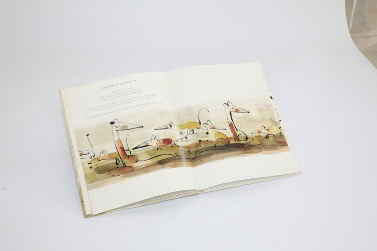 story hardcover stone paper book 