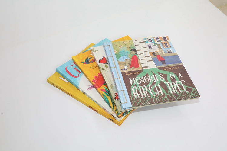 story hardcover stone paper book 