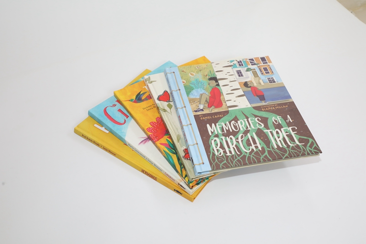 story hardcover stone paper book 
