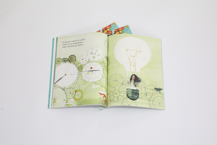 story hardcover stone paper book 