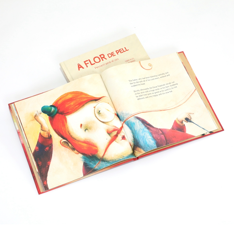 story hardcover stone paper book 