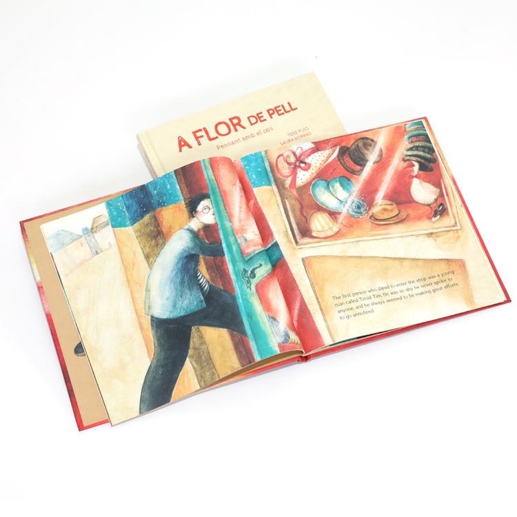 story hardcover stone paper book 
